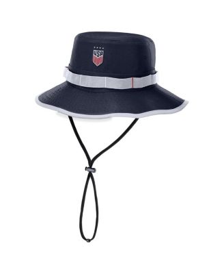 Мужская и женская кепка-панама Nike темно-синего цвета USWNT Apex Boonie Performance синего цвета