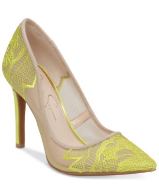 Jessica Simpson Camba Lace Pointed-Toe 