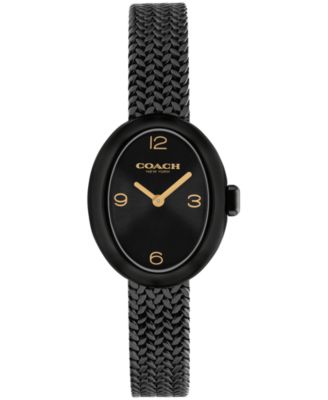 Женские часы-браслет COACH Sammy Black IP из нержавеющей стали, 22,5 мм