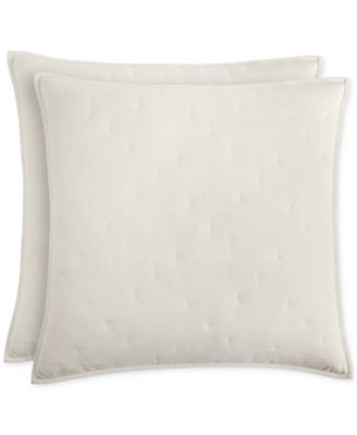 Декоративный стеганый комплект из 2 предметов Hotel Collection Etch, Евро, Macy's Exclusive