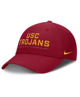 Мужская кепка Nike Cardinal USC Trojans 2025 On-Field Gameday Club с регулируемой посадкой, красная