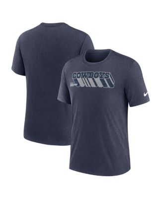 Мужская футболка Nike Heather Navy Dallas Cowboys Long Pass Tri-Blend от Nike