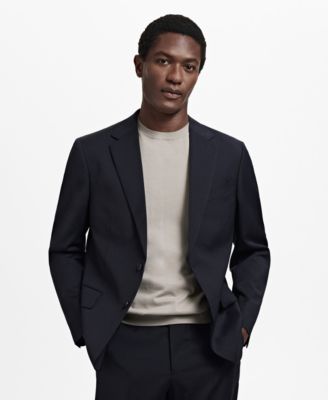 Мужской блейзер из натуральной шерсти Turin Virgin от Mango