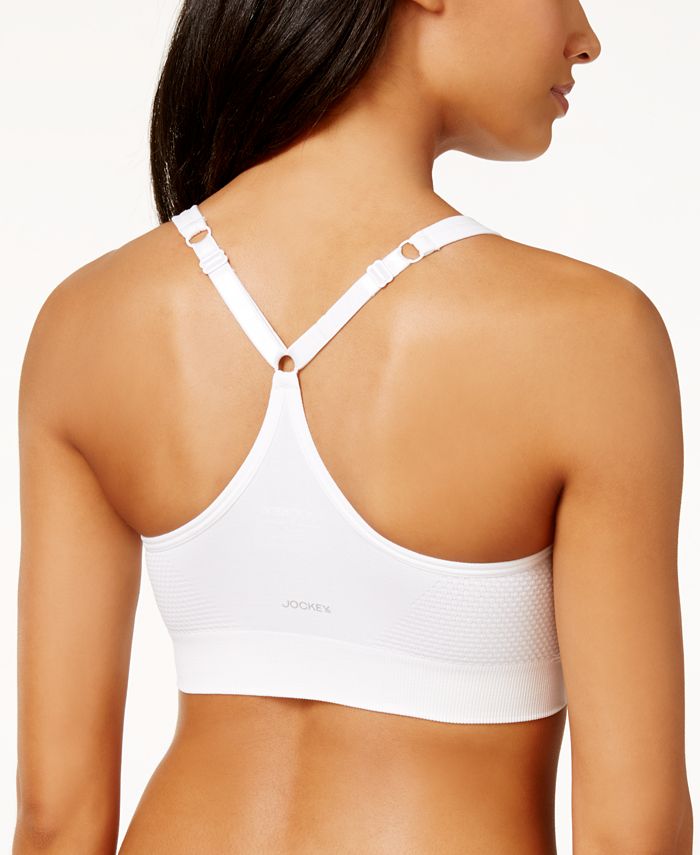 Jockey Sport Molded Cup Medium Impact Seamless Sports Bra 8126