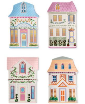 Акцентные таблички для дома Lenox Village 2nd Edition, набор из 4 штук