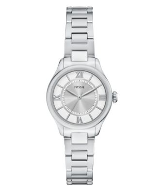 Женские часы Fossil Gilmore с тремя стрелками из нержавеющей стали, 28 мм