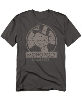 Футболка MONOPOLY Big & Tall Wink серого цвета