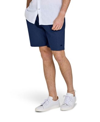 Короткий мужской льняной костюм Raging Bull с эластичной талией