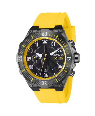 Мужские многофункциональные кварцевые часы Invicta Aviator 39899 с черным циферблатом