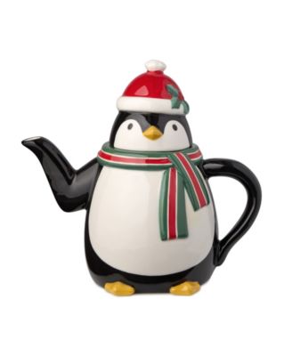 Сертифицированный международный трехмерный чайник Christmas Whimsy Penguin