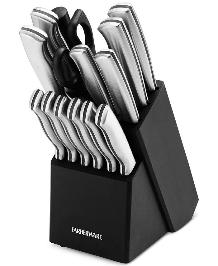 Farberware 15-Pc. Cutlery Set & Reviews - Cutlery & Knives - Kitchen - Macy's