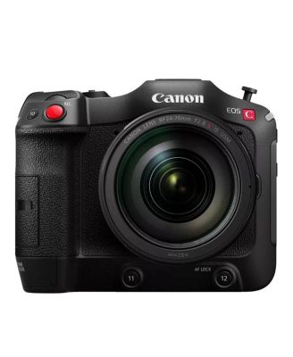 Цифровая кинокамера Canon EOS C70 с объективом RF 24-70 мм f/2.8 черный