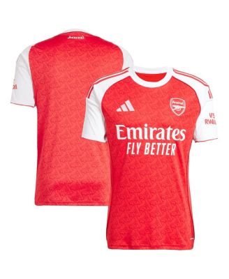 Мужская футболка Adidas Red Arsenal 2025/26 Домашняя реплика Джерси красная