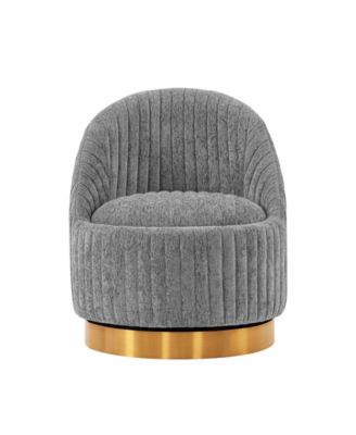 Вращающееся акцентное кресло Manhattan Comfort Leela Modern 31,5