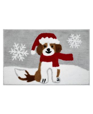 Коврик для ванной из полиэстера Avanti Puppy Santa, 20
