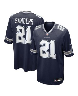 Мужская игровая майка Nike Deion Sanders Navy Dallas Cowboys, вышедшая на пенсию игроком команды