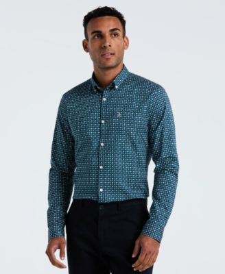 Оригинальная мужская рубашка с длинным рукавом Penguin на пуговицах