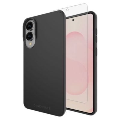 Защитный пакет Case-Mate Protection Pack Прочный чехол и защитная пленка FlexiShield для Samsung Galaxy S25 Edge black