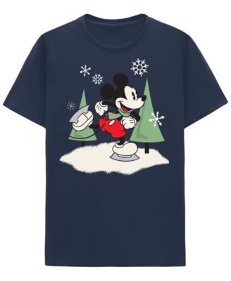 Мужская футболка Hybrid Apparel с круглым вырезом на коньках от Mickey