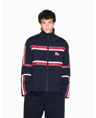 Мужская толстовка с нарукавной лентой с логотипом A|X Armani Exchange