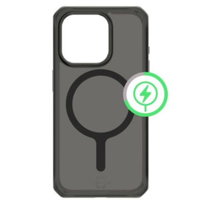 Чехол ITSkins Hybrid_R Frost MagSafe для Apple iPhone 15 Pro Max черный