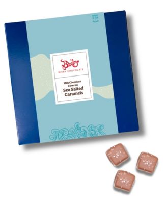 Подарочная коробка Bixby Chocolate с морской соленой карамелью и темным шоколадом, 25 штук
