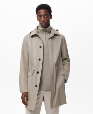 Мужская парка с водонепроницаемыми карманами Thermolite от Mango