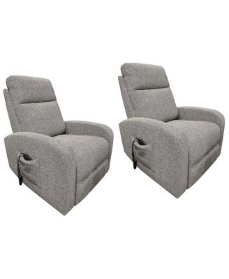 Parker Living Thriller - Природная красота, Серое кресло с электроподъемником, два комплекта