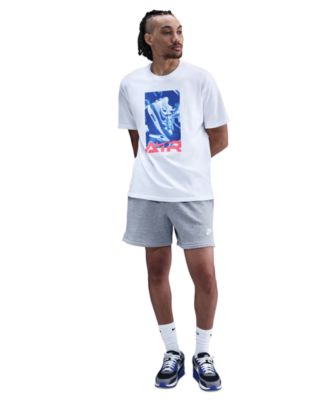 Мужская спортивная одежда Nike, футболка свободного кроя