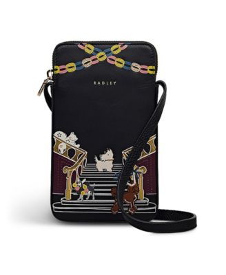 Сумка через плечо для мини-телефона Radley London Party Pals черная