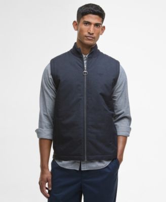Мужской вязаный жилет Barbour Dryburn с застежкой-молнией на всю длину