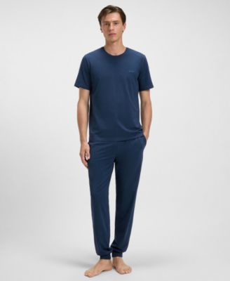 Мужская футболка BOSS Mix and Match с круглым вырезом и коротким рукавом