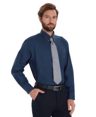 Мужская однотонная рубашка Club Room с узкими пуговицами спереди, эксклюзивная модель Macy's