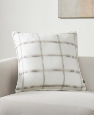 Реверсивная декоративная подушка в клетку Tahari Home, 20