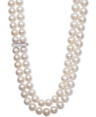 Belle De Mer Pearl Necklace Macy's Shop 