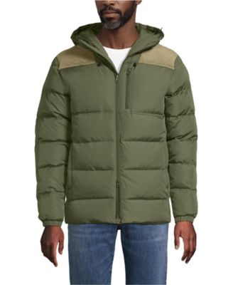 Мужская вельветовая куртка с капюшоном из пуховика Max 600 от Lands' End