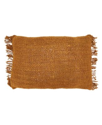 Декоративная подушка с поли-наполнителем Saro Lifestyle Fringe, 16 