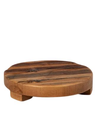 Необычный товар Стеклянный клош с чеканной металлической ручкой