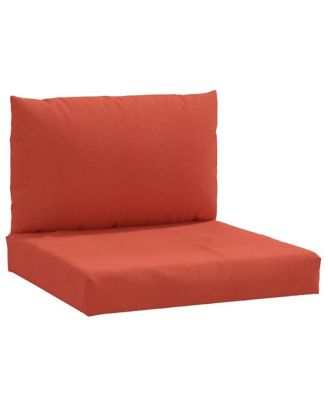 Подушка для поддона VidaXL из 100% полиэстера среднего размера, красная