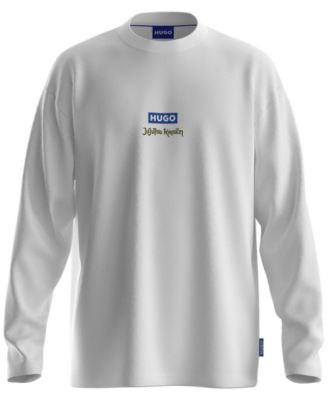 Мужская футболка обычного кроя с графическим принтом Nichaboso от Hugo Boss для мужчин