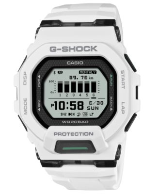 Мужские японские кварцевые часы G-Shock из белой смолы, 45,9 мм