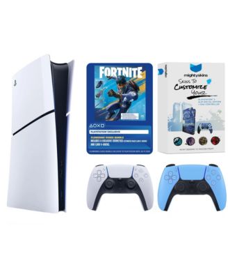 Приставка Sony PlayStation 5 Digital Fortnite, синяя