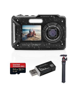 Фотоаппарат Minolta MN60WP 48 МП 4K влагозащищенный, черный