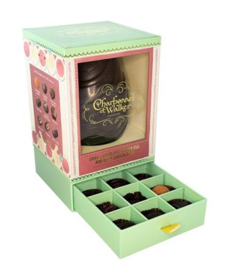 Пасхальное яйцо из темного шоколада Charbonnel et Walker с трюфелями из темного шоколада, 10 шт.