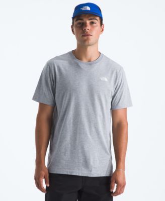 Мужская футболка The North Face Evolution Simple Dome с коротким рукавом серого цвета