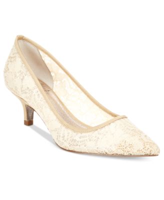 adrianna papell lois lace dress pumps