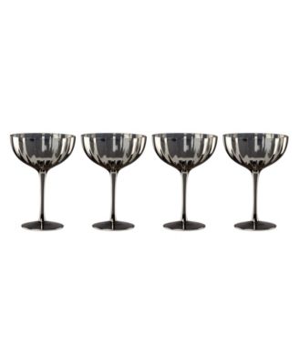 Бокалы Lenox Curva Luxe Coupe, набор из 4 бокалов