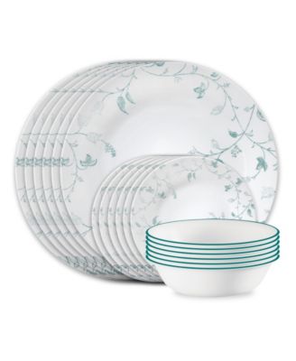 Corelle Vitrelle Chambord, 18 шт. Набор посуды, сервиз на 6 персон