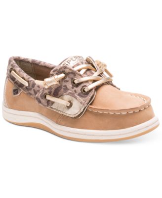 Sperry Cheetah Songfish Jr. Boat Shoes 