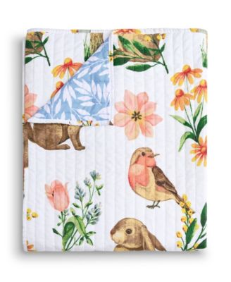 Двухсторонний плед из хлопчатобумажной смеси Greenland Home Fashions Willow, 50 